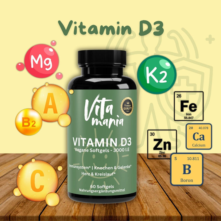 Das Vitamin D und die Cofaktoren