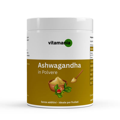 Ashwagandha in polvere - www.vitamania.it