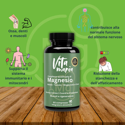 Vitamania Magnesio Complex - 60 compresse vegane