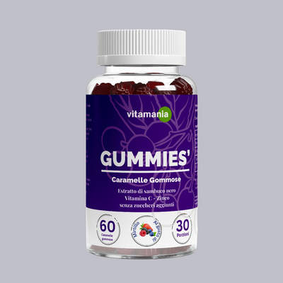 Sambuco + Vitamina C + Zinco - Gummies'