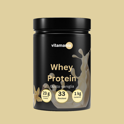 whey protein gusto vaniglia- www.vitamaniait