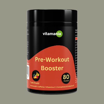 Booster pre-allenamento gusto Tutti Frutti