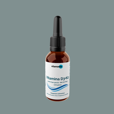 Vitamina D3 + K2 - 1.700 gocce (1.000 UI) - 50ml