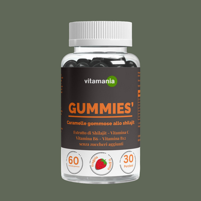 Shilajit + Vitamina C, B6, B12 - Gummies'