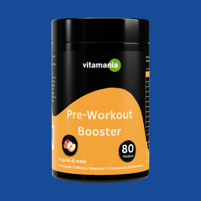 Booster pre-allenamento gusto mela