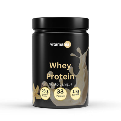 whe protein vaniglia - www.vitamania.it